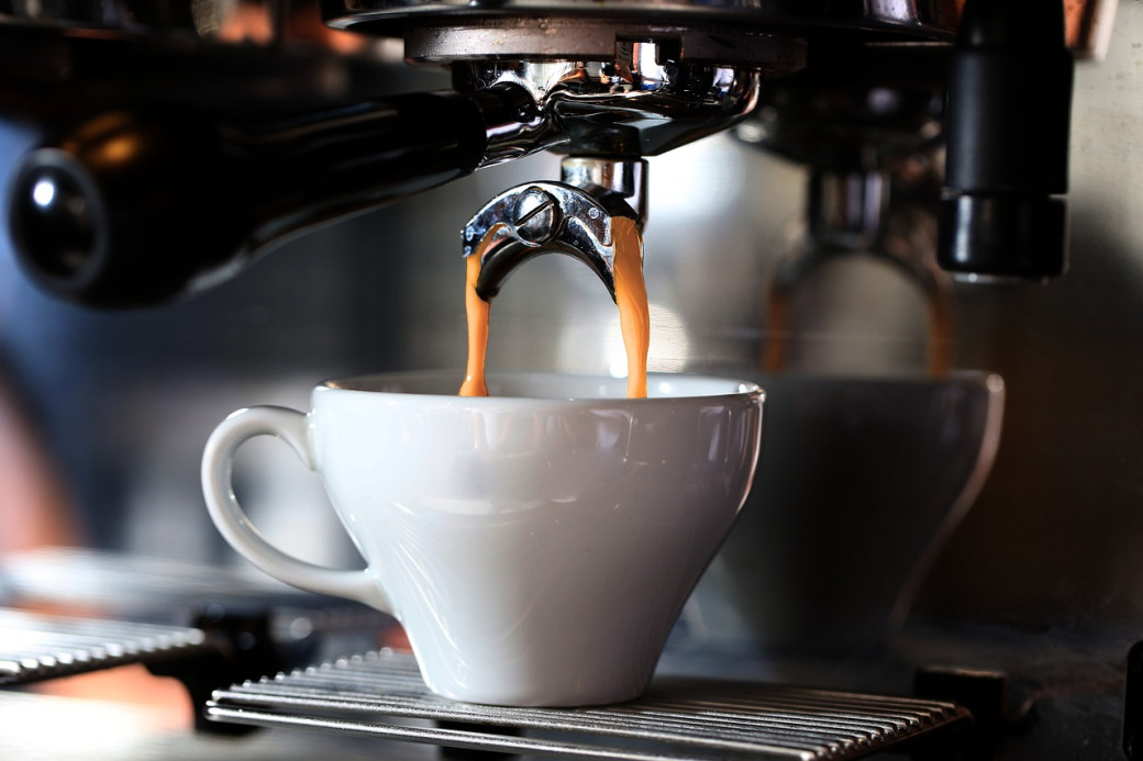 espresso machine stainless barista